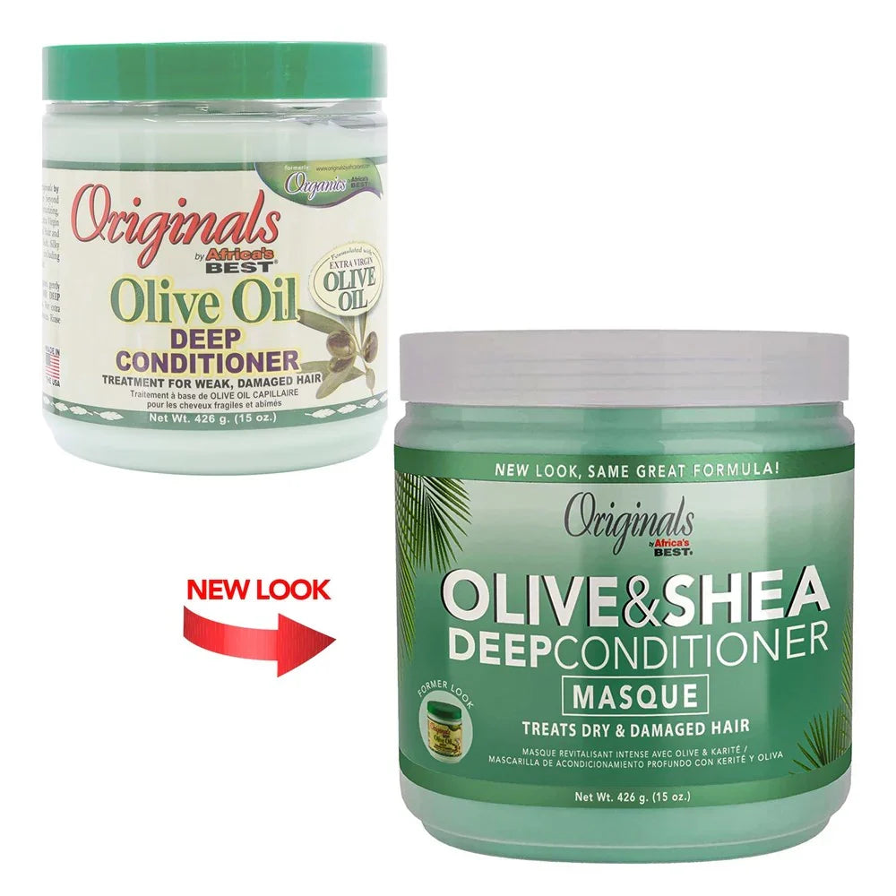 Africa’s Best Organics Olive Oil & Shea Deep Conditioner – 426g