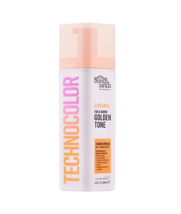 Bondi Sands Technocolor 1 Hour Express Self Tanning Foam – Caramel – 200ml