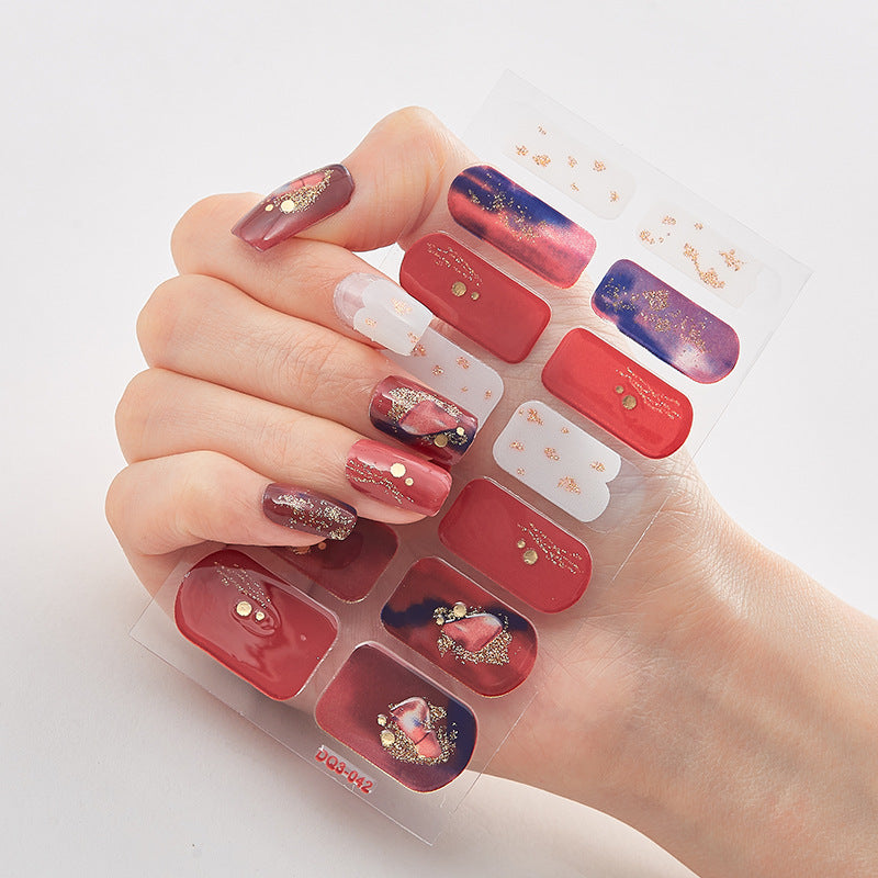 Butterfly Laser Nail Stickers – Holographic Nail Art Decals