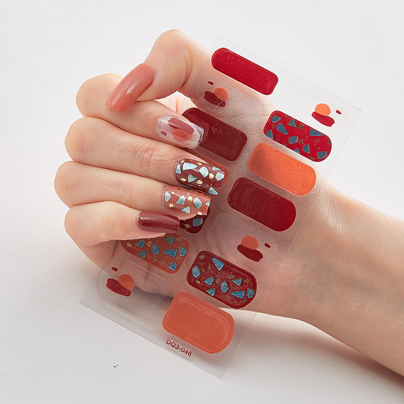 Butterfly Laser Nail Stickers – Holographic Nail Art Decals