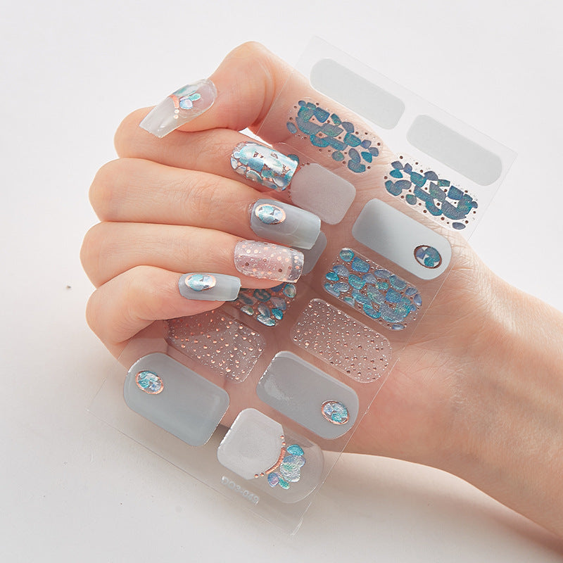 Butterfly Laser Nail Stickers – Holographic Nail Art Decals