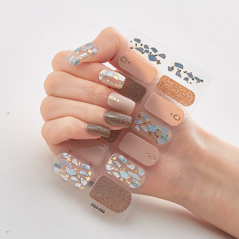 Butterfly Laser Nail Stickers – Holographic Nail Art Decals