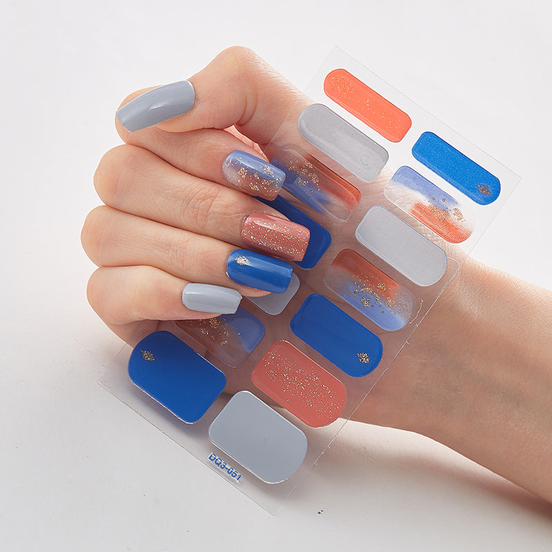 Butterfly Laser Nail Stickers – Holographic Nail Art Decals