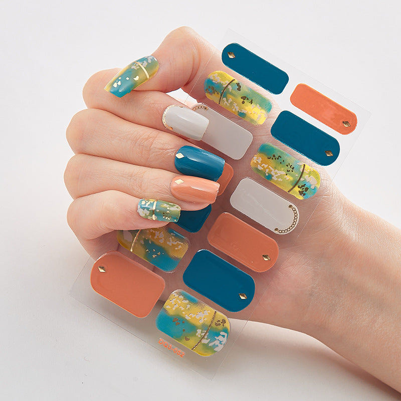 Butterfly Laser Nail Stickers – Holographic Nail Art Decals