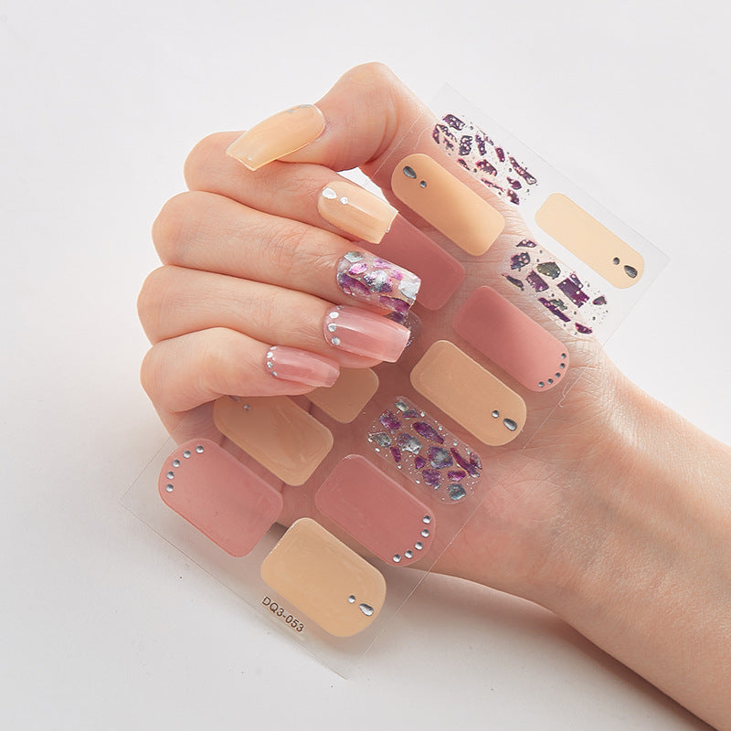 Butterfly Laser Nail Stickers – Holographic Nail Art Decals