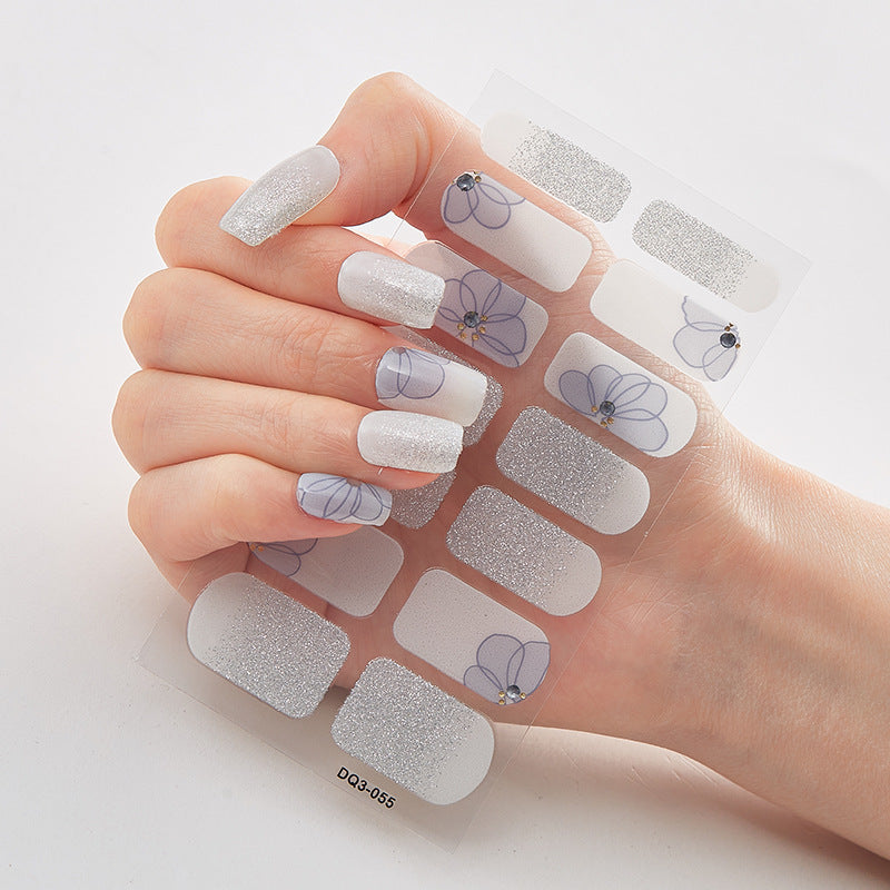 Butterfly Laser Nail Stickers – Holographic Nail Art Decals