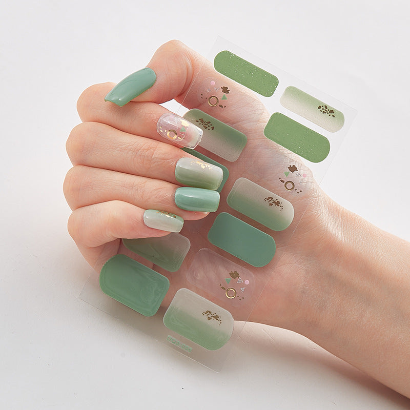 Butterfly Laser Nail Stickers – Holographic Nail Art Decals