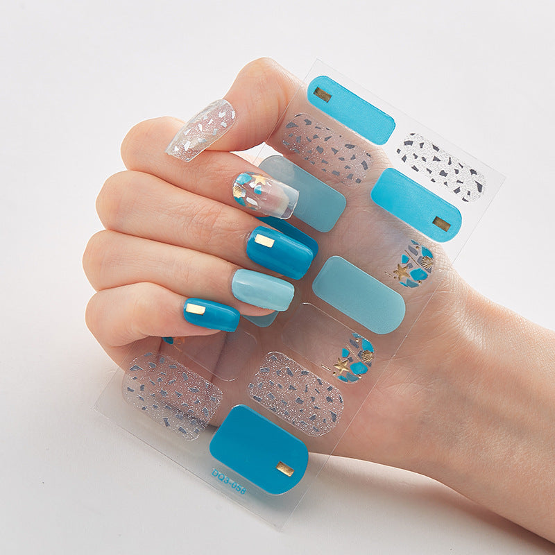 Butterfly Laser Nail Stickers – Holographic Nail Art Decals