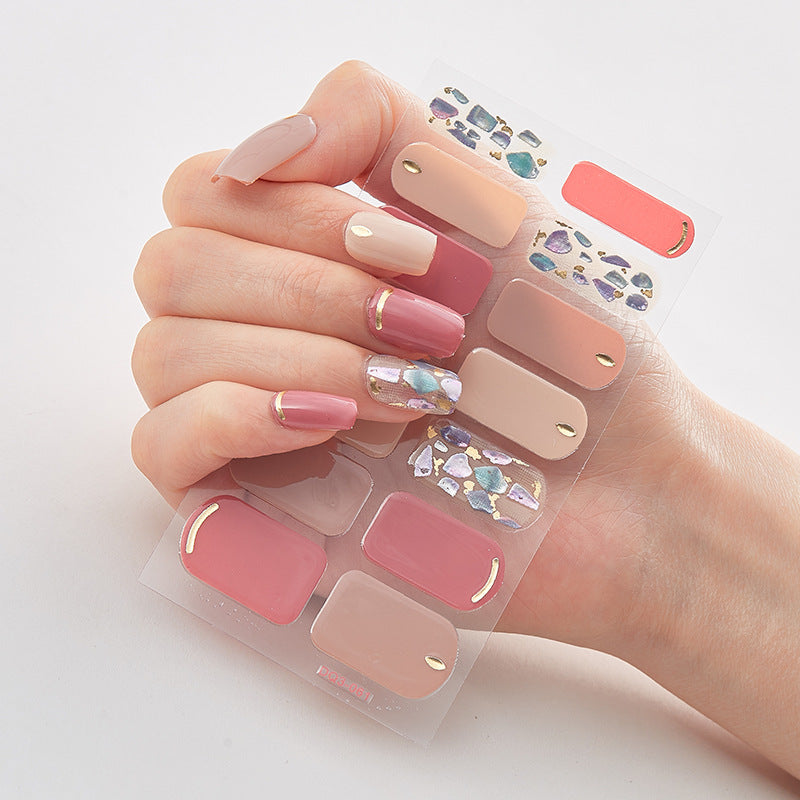 Butterfly Laser Nail Stickers – Holographic Nail Art Decals