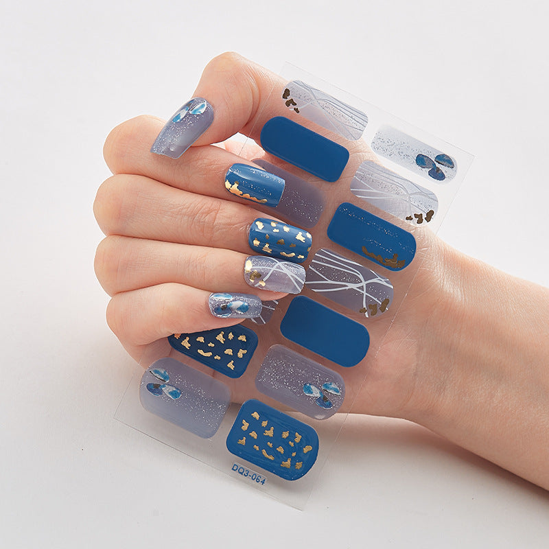 Butterfly Laser Nail Stickers – Holographic Nail Art Decals