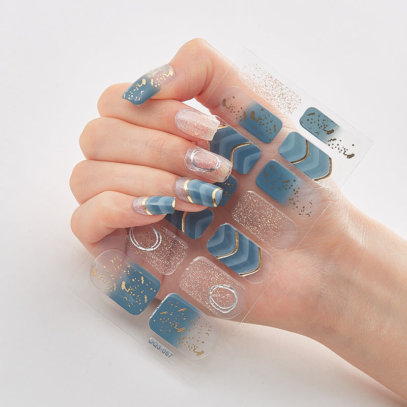 Butterfly Laser Nail Stickers – Holographic Nail Art Decals