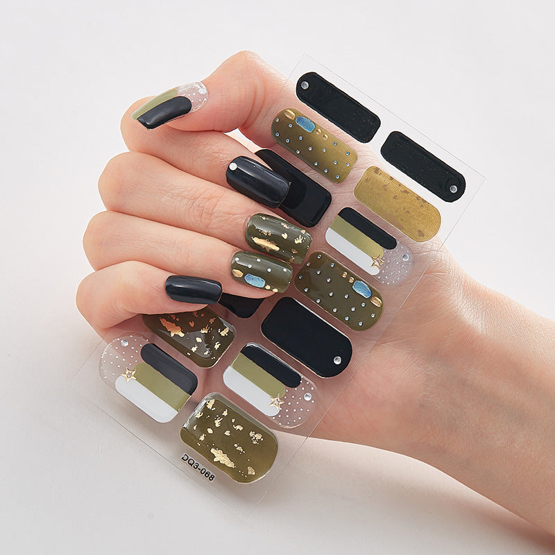 Butterfly Laser Nail Stickers – Holographic Nail Art Decals