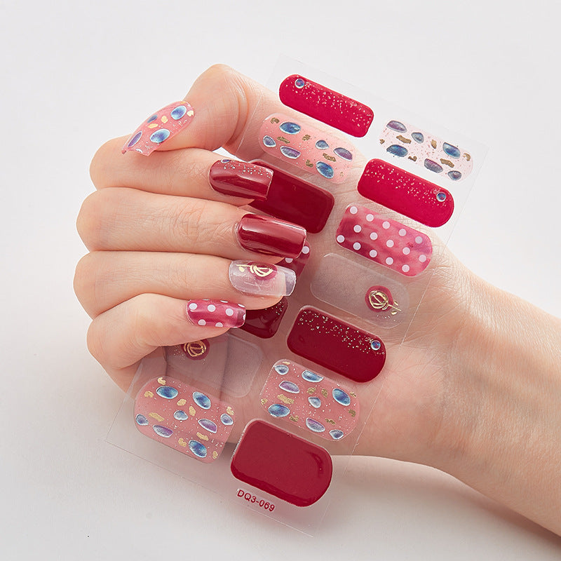 Butterfly Laser Nail Stickers – Holographic Nail Art Decals