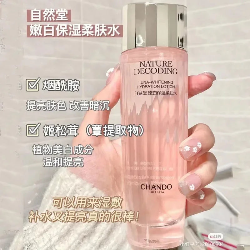 CHANDO Whitening Moisturising Skincare Set – Lotion, Toner, Serum & Cream