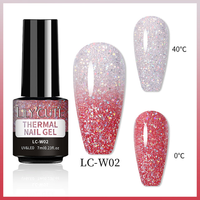 Colour Changing Thermal Gel Nail Polish – Temperature Reactive
