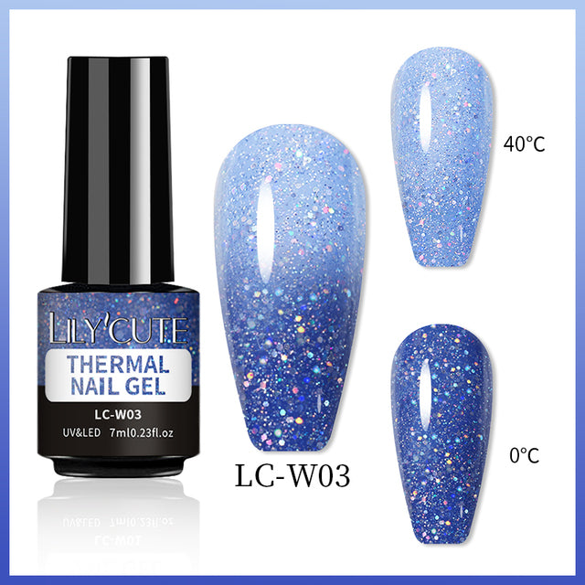 Colour Changing Thermal Gel Nail Polish – Temperature Reactive