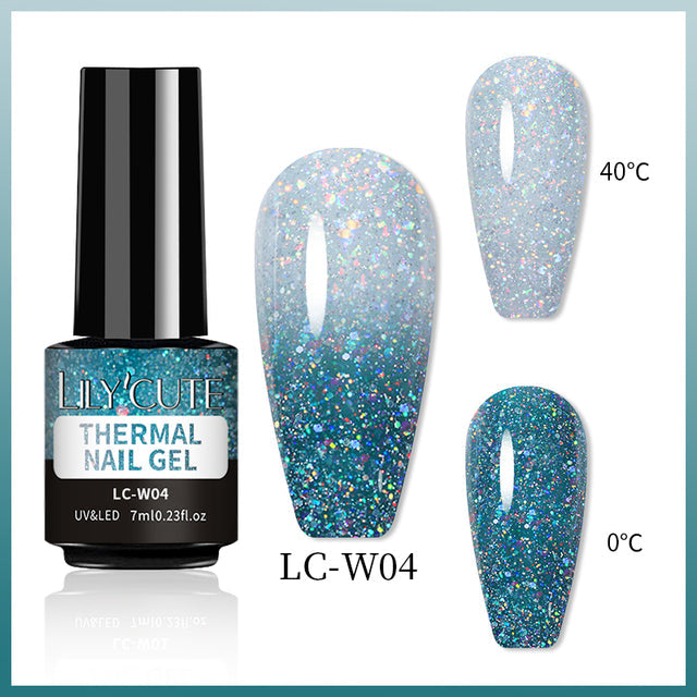 Colour Changing Thermal Gel Nail Polish – Temperature Reactive