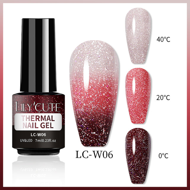 Colour Changing Thermal Gel Nail Polish – Temperature Reactive