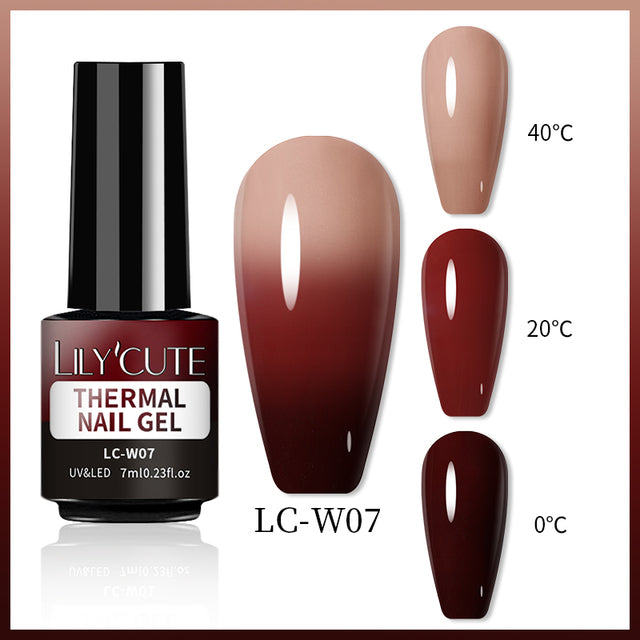 Colour Changing Thermal Gel Nail Polish – Temperature Reactive