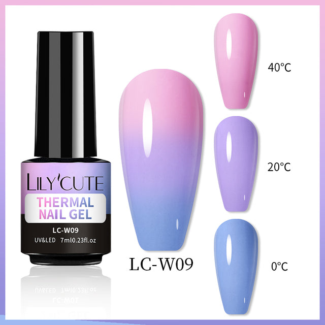 Colour Changing Thermal Gel Nail Polish – Temperature Reactive