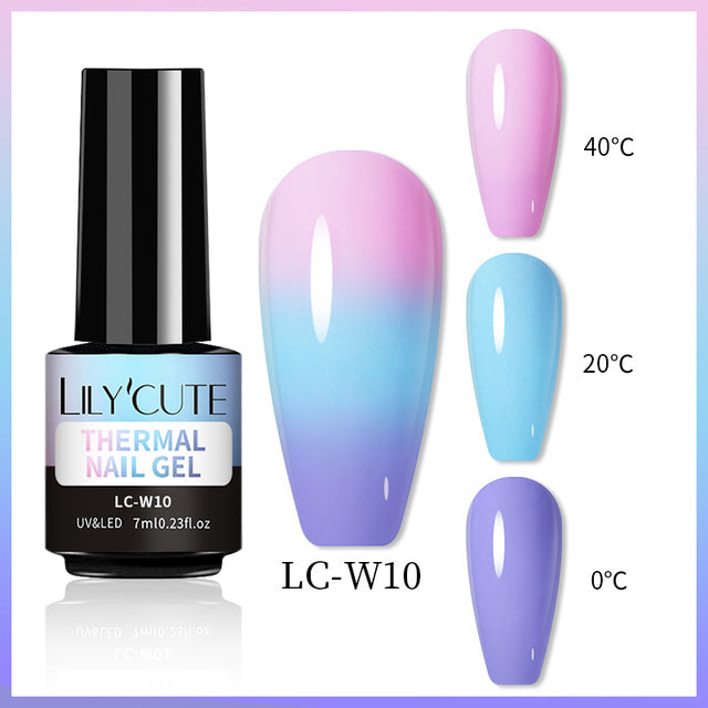 Colour Changing Thermal Gel Nail Polish – Temperature Reactive