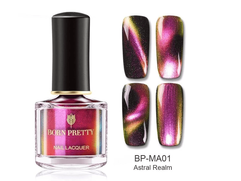 Magnetic Nail Polish – Colour-Shifting Gel Effect Polish