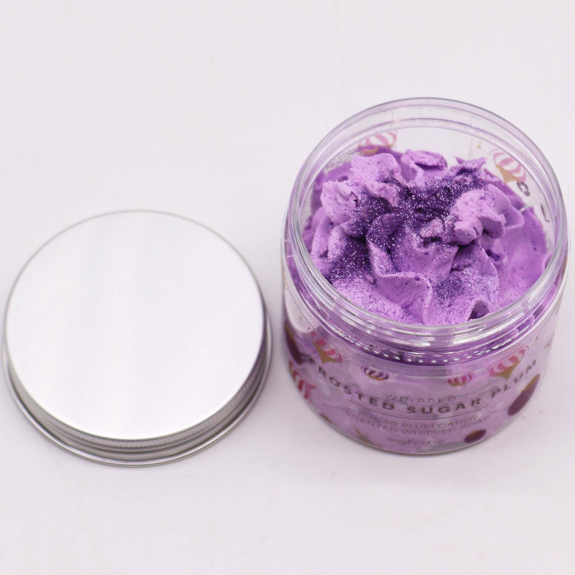 Frosted Sugar Plum Whipped Soap 120G-1