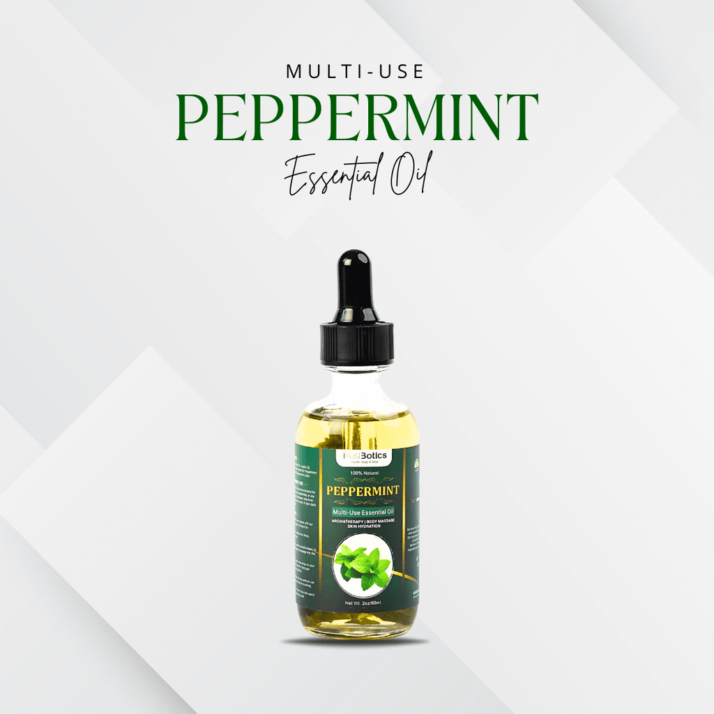 TrustBotics Peppermint Essential Oil – Fresh Energy Ritual – 60ml